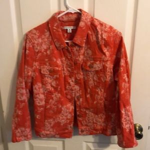 Isaac Mizrahi live denim jacket